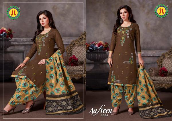 JT Afreen Vol-6 Fancy Cotton Printed Dress Materials